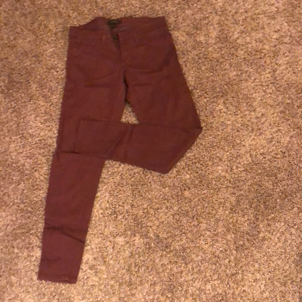 Maroon Flying Monkey Jeans